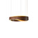 Horizon LED Pendant in Imbuia (486|1467LED06)