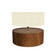 Cylindrical One Light Table Lamp in Imbuia (486|14506)