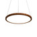 Naia LED Pendant in Imbuia (486|1441LED06)