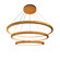Frame LED Pendant in Louro Freijo (486|1414LED09)