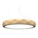 Facet LED Pendant in Maple (486|1359LED34)
