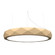 Facet LED Pendant in Maple (486|1357LED34)