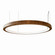 Frame LED Pendant in Imbuia (486|1320LED06)