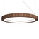 Frame LED Pendant in American Walnut (486|1319LED18)