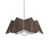 Physalis One Light Pendant in American Walnut (486|128318)