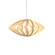 Clean One Light Pendant in Maple (486|124434)