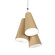 Conical Three Light Pendant in Maple (486|123434)