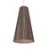 Conical One Light Pendant in American Walnut (486|123318)
