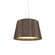 Conical LED Pendant in American Walnut (486|1145LED18)