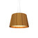 Conical LED Pendant in Teak (486|1145LED12)