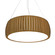 Barrel LED Pendant in Louro Freijo (486|1111LED09)