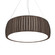Barrel Three Light Pendant in American Walnut (486|111118)