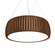 Barrel Three Light Pendant in Imbuia (486|111006)