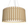 Slatted LED Pendant in Maple (486|1093LED34)