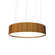 Cylindrical LED Pendant in Teak (486|1039LED12)