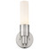 Generations One Light Wall Sconce in Brushed Nickel (106|TW1055A1)