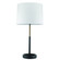 Rotunda One Light Table Lamp in Matte Black/ Hand Painted Antique Gold (106|TT511076)