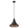 Tholos One Light Pendant in Matte Black (106|TP30121BK)