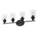 Gemma Four Light Vanity in Matte Black (106|IN41453BK)