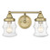 Keal Two Light Vanity in Antique Brass (106|IN40072ATB)