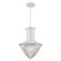 Skylar One Light Pendant in White (106|IN21375WH)