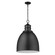 Colby One Light Pendant in Matte Black (106|IN11170BK)