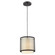 Brella One Light Mini Pendant in Antique Bronze (106|BP7136)