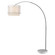 Brella One Light Floor Lamp in Brushed Nickel (106|BFA8400)