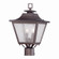 Lafayette Two Light Outdoor Post Mount in Architectural Bronze (106|8717ABZ)