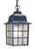 Nautica One Light Hanging Lantern in Matte Black (106|5306BK)