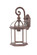 Dover One Light Wall Sconce in Burled Walnut (106|5271BW)