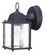 Builders` Choice One Light Wall Sconce in Matte Black (106|5001BKSD)