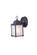Builders` Choice One Light Wall Sconce in Matte Black (106|5001BKFR)