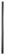 Commercial Grade Direct Burial Posts Commercial Grade 8-ft Post in Matte Black (106|3588BK)