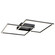 Squared LED Wall Fixture in Black (18|63967LEDDBLACR)