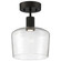 Port Nine Chardonnay LED Semi-Flush Mount in Matte Black (18|63147LEDDMBLSDG)
