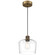 Port Nine Chardonnay LED Pendant in Antique Brushed Brass (18|63141LEDDLPABBCLR)