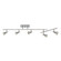 Viper Five Light Semi-Flush Mount in Brushed Steel (18|52042BS)