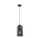 Simplicite One Light Pendant in Black Chrome (18|50935BCHMIR)