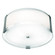 Tara Three Light Flush Mount in Brushed Steel (18|50120BSOPL)
