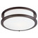 Conga LED Flush Mount in Bronze (18|50081LEDDLPBRZOPL)