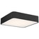 Granada LED Flush Mount in Black (18|49982LEDDBLACR)