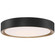 Malaga LED Flush Mount in Matte Black (18|49971LEDDMBLACR)