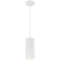 Pilson One Light Pendant in Matte White (18|29001MWHC)
