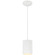 Pilson One Light Pendant in Matte White (18|29000MWHC)