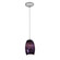 Chianti LED Pendant in Brushed Steel (18|280783CBSPLS)