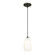 Champagne LED Pendant in Oil Rubbed Bronze (18|280123CORBWHST)