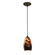 Champagne LED Pendant in Oil Rubbed Bronze (18|280123CORBICA)