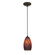 Champagne LED Pendant in Oil Rubbed Bronze (18|280123CORBBRST)