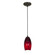 Merlot One Light Pendant in Oil Rubbed Bronze (18|280111CORBRUSKY)